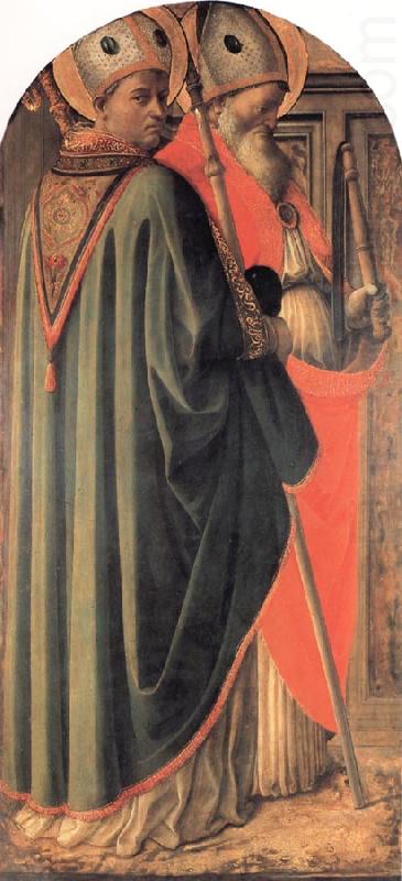 Fra Filippo Lippi St.Augustine and St Ambrose china oil painting image